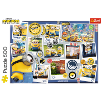Trefl 37390 Minions verrückte Fotosammlung 500 Teile Puzzle