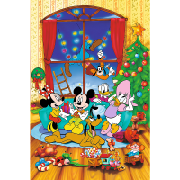 Trefl, Disney Mickeys Weihnachten, Trefl 40 Jahre, 600...