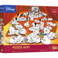Disney Dalmatiner, Trefl 40 Jahre, 600 Teile Puzzle