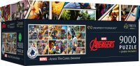 Marvel - Across the Comic Universe 9000 Teile Puzzle
