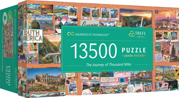 Die Reise der tausend Meilen 13500 Teile Puzzle