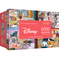 The Great Book of Disney 6000 Teile Puzzle