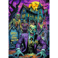 Trefl, Zombie, 1000 Teile Premium Plus Puzzle