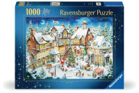 Weihnachtsdorf – 1000 Teile Puzzle von Ravensburger