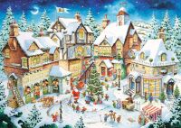 Weihnachtsdorf – 1000 Teile Puzzle von Ravensburger