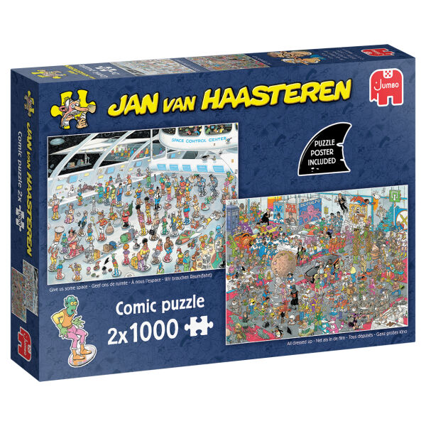 Jan van Haasteren - Wir brauchen Raum(fahrt) & Ganz großes Kino