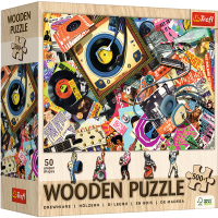 Trefl, Die Welt der Musik - 500+1 Teile Holzpuzzle