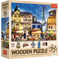 Trefl, Französische Allee - 1000 Teile Holzpuzzle