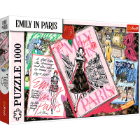 Trefl, Emily in Paris, Magazin, 1000 Teile Puzzle