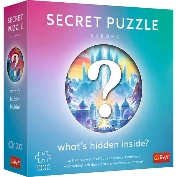Trefl, Secret Puzzle Aurora, 1000 Teile Puzzle