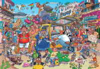 Wasgij Original 37, Ferien-Fiasco!, 1000 Teile Puzzle