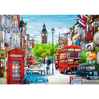 Trefl,Londons Straßen, 1000 Teile Puzzle