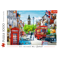 Trefl,Londons Straßen, 1000 Teile Puzzle
