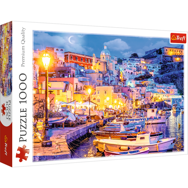 Trefl, Insel Procida bei Nacht, 1000 Teile Puzzle