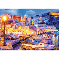 Trefl, Insel Procida bei Nacht, 1000 Teile Puzzle