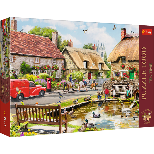 Trefl, Sommer in der Stadt, 1000 Teile Premium Plus Puzzle