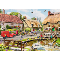 Trefl, Sommer in der Stadt, 1000 Teile Premium Plus Puzzle