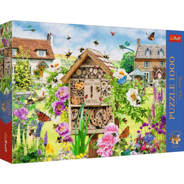 Trefl, Haus für Bienen, 1000 Teile Premium Plus Puzzle