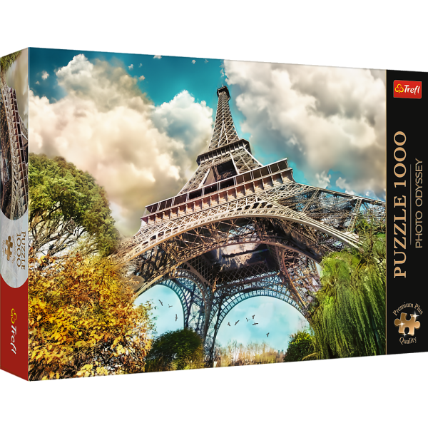 Trefl, Eiffelturm Paris, 1000 Teile Premium Plus Puzzle