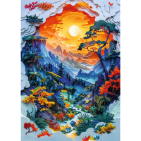 Trefl, 40 Jahre Trefl Jubiläum, Tal, 1000 Teile Puzzle