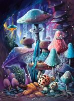 Ravensburger Star Line Puzzle – Pilze im...