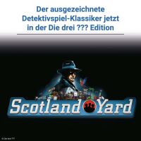 Ravensburger Die drei ??? Scotland Yard – Familienspiel ab 8 Jahren
