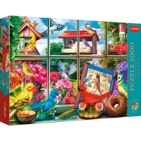 Trefl, Welt der Vögel, 1000 Teile Premium Plus Puzzle