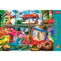 Trefl, Welt der Vögel, 1000 Teile Premium Plus Puzzle