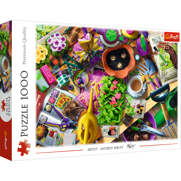 Trefl, Garten, 1000 Teile Puzzle