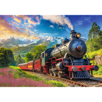 Trefl, Dampflok, 1000 Teile Puzzle