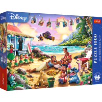 Trefl, Disney Lilo & Stitch Strandparty,1000 Teile...