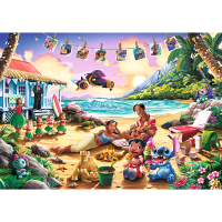 Trefl, Disney Lilo & Stitch Strandparty,1000 Teile...