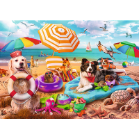 Trefl, Sommer Zeit, 2x500 Teile Puzzle