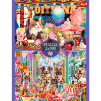 Trefl, Flauschige Freunde, 2x500 Teile Puzzle