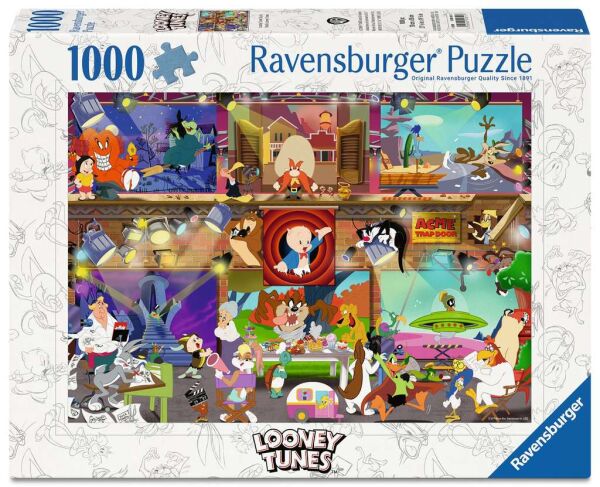Looney Tunes Studio – 1000 Teile Puzzle von Ravensburger