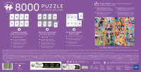 Trefl, Disney Princess Collection, 8000 Teile Puzzle