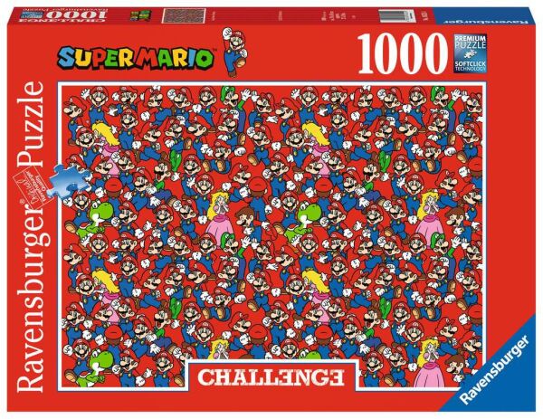 Super Mario Bros Challenge 1000 Teile Puzzle