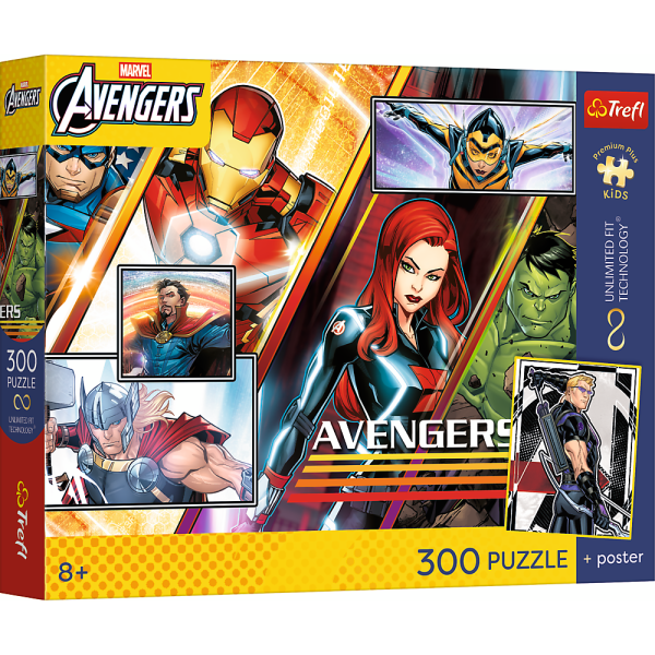 Trefl, Avengers, 300 Teile Premium Plus Puzzle