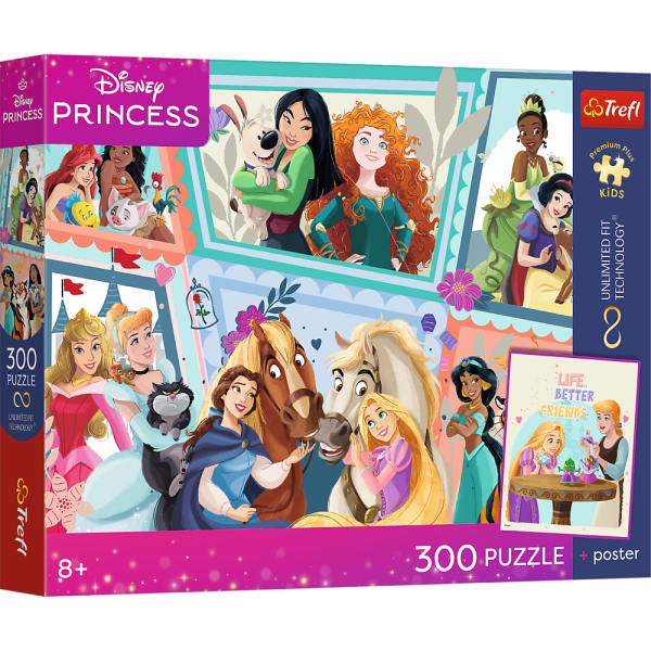 Trefl, Disney Princess, 300 Teile Premium Plus Puzzle