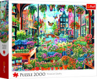 Trefl, Blumenladen in Amsterdam, 2000 Teile Puzzle