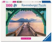 Romantischer Steg am Lac dAnnecy – 1000 Teile...