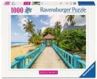Farbenfrohe Brücke in Malaysia – 1000 Teile...