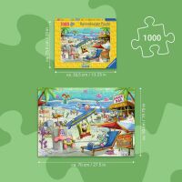 Beach Fun at the Goo Lagoon – 1000 Teile Puzzle SpongeBob Schwammkopf