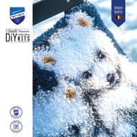 Vervaco Knüpfkissenpackung Kleine Eisbären