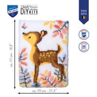 Vervaco Knüpfteppich / Wandbehangpackung Hirsch