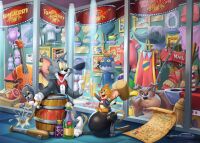 Ravensburger Ruhmeshalle von Tom & Jerry 1000 Teile Puzzle