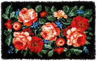 Vervaco Knüpfteppich / Wandbehangpackung Rosen