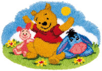 Vervaco Knüpfformteppichpackung Disney Lazy Afternoon