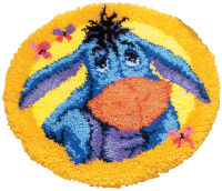 Vervaco Knüpfformteppichpackung Disney Eeyore