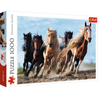 Trefl, Galoppierende Pferde, 1000 Teile Puzzle
